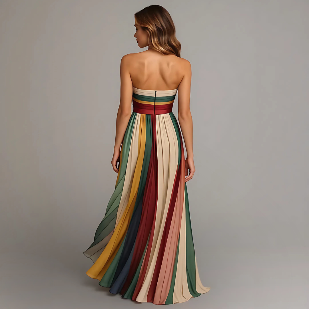 LIVANA - LÄSSIGES LANGES KLEID
