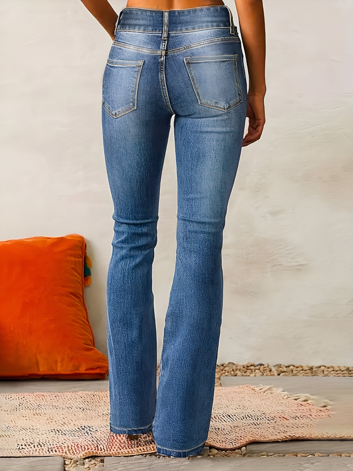 ISABEL – HIGH-WAISTED FLARED JEANS