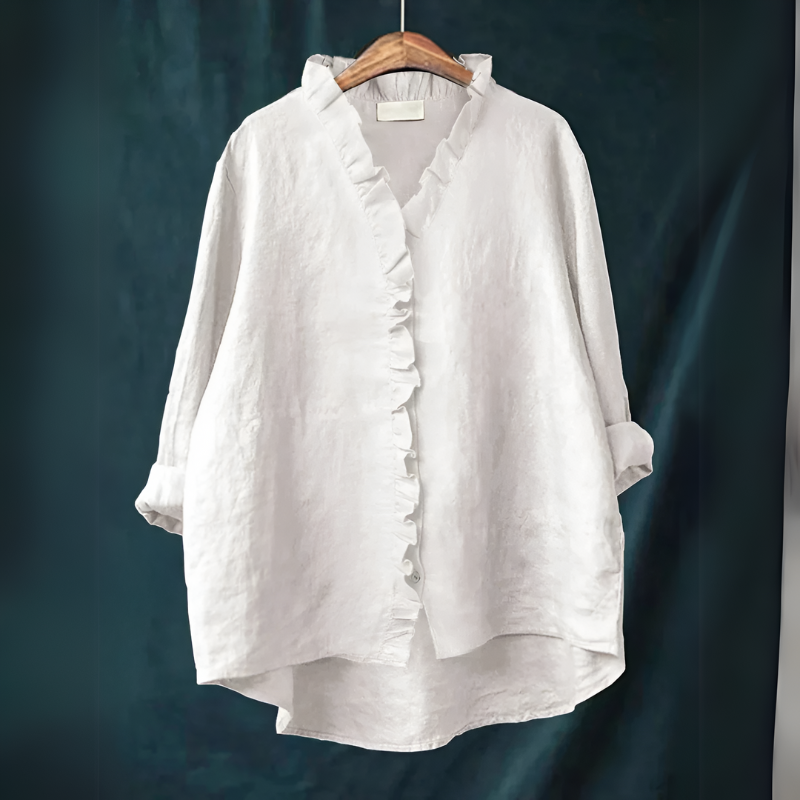 LORENA - KLASSISCHE DAMENBLUSE MIT FEMININEM CHARME