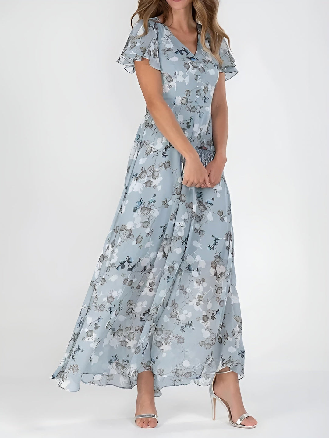 HALINA – ELEGANTES KLEID, DAS DEN BAUCH BEDECKT