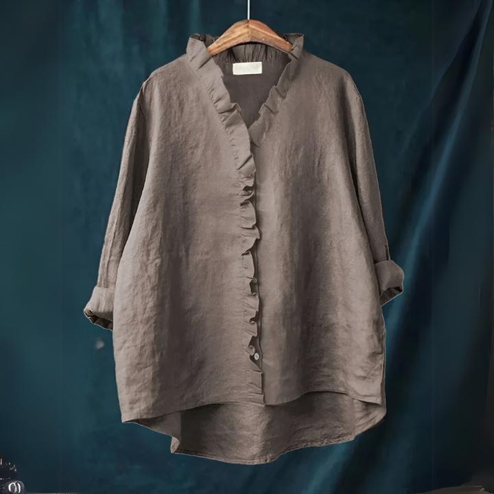 LORENA - KLASSISCHE DAMENBLUSE MIT FEMININEM CHARME