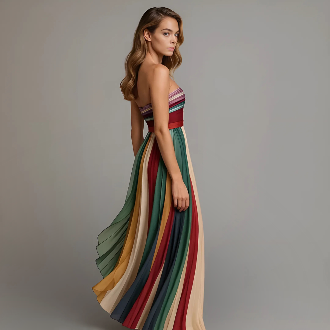 LIVANA - LÄSSIGES LANGES KLEID