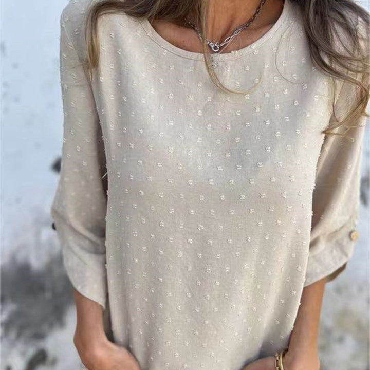 LANA - ELEGANTES JACQUARD TOP
