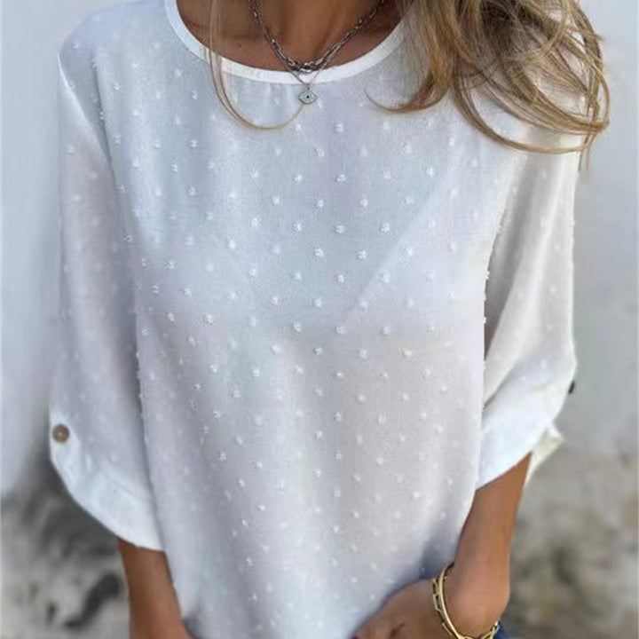 LANA - ELEGANTES JACQUARD TOP