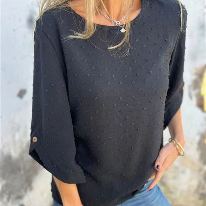 LANA - ELEGANTES JACQUARD TOP