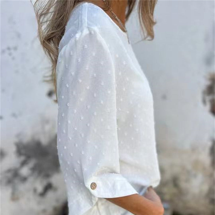 LANA - ELEGANTES JACQUARD TOP