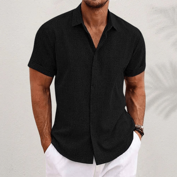 VENTERO - SMART CASUAL LEINENHEMD