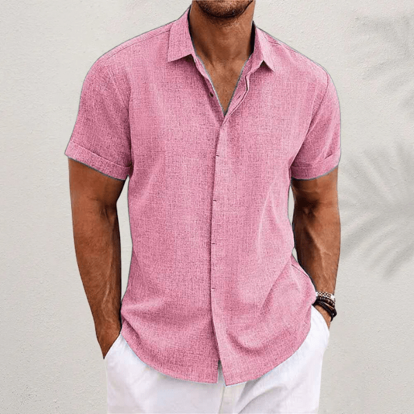 VENTERO - SMART CASUAL LEINENHEMD