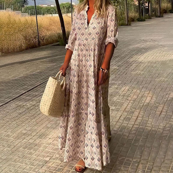 LARA - MAXI BOHO KLEID