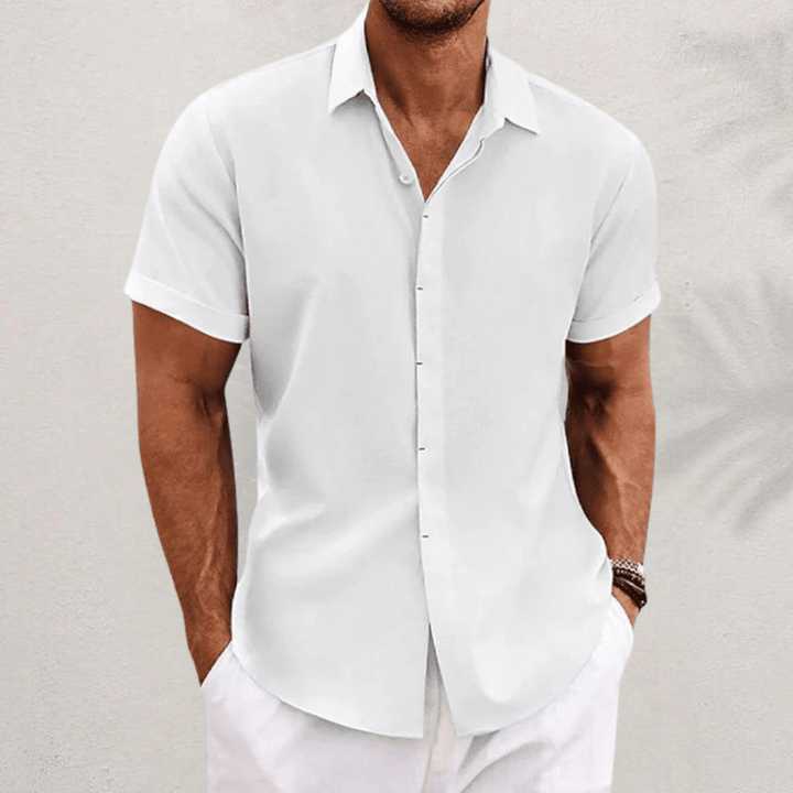 VENTERO - SMART CASUAL LEINENHEMD