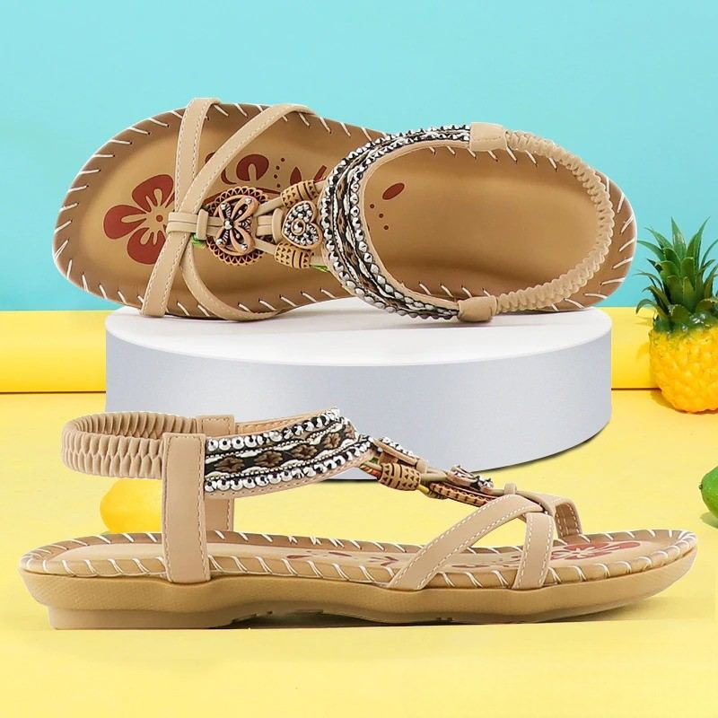 TAYANA - ORTHOPÄDISCHE SANDALEN MIT ELASTISCHEM FERSENBAND