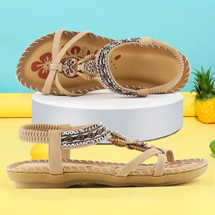 TAYANA - ORTHOPÄDISCHE SANDALEN MIT ELASTISCHEM FERSENBAND