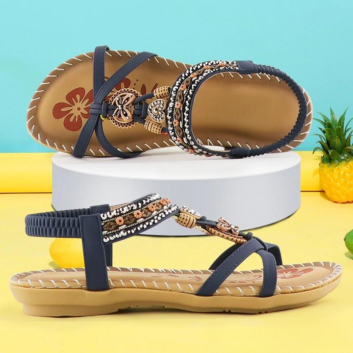 TAYANA - ORTHOPÄDISCHE SANDALEN MIT ELASTISCHEM FERSENBAND
