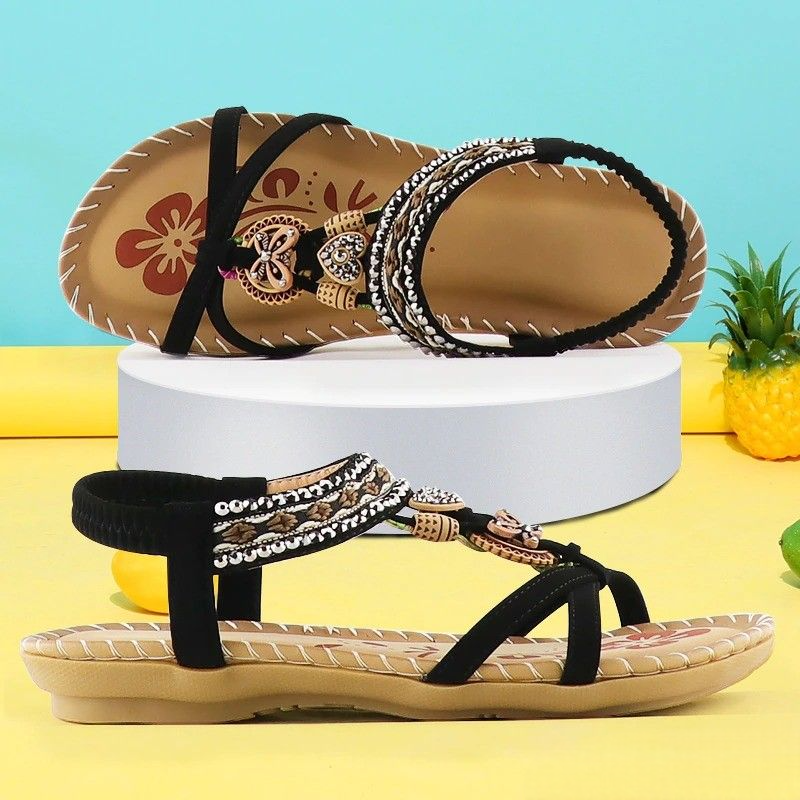 TAYANA - ORTHOPÄDISCHE SANDALEN MIT ELASTISCHEM FERSENBAND